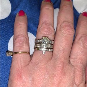 Genuine moissanite ring - sale or trade